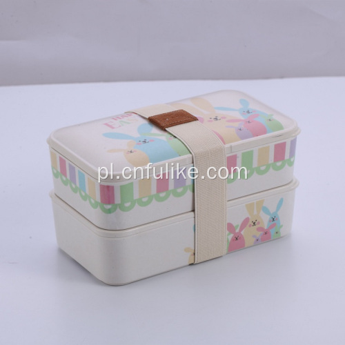 Cute Rabbit Kid Lunch Box Pojemniki